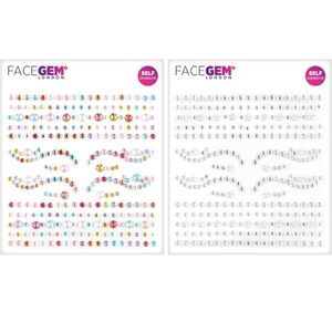 FaceGem London Self-Adhesive Face Gems